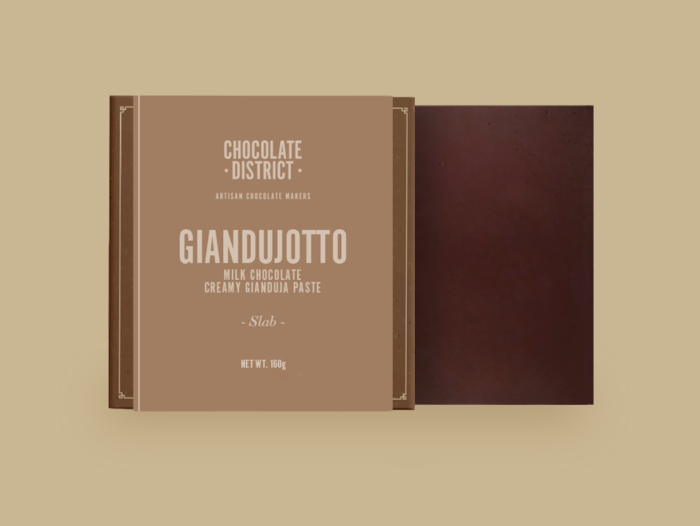 Chocolate District, Giandujotto Slab