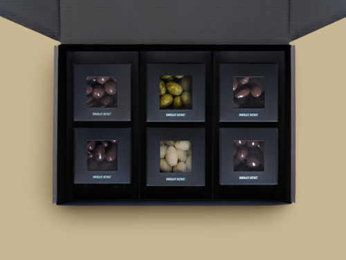 Chocolate District, Nut Tasting Box