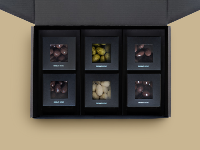 Chocolate District, Nut Tasting Box