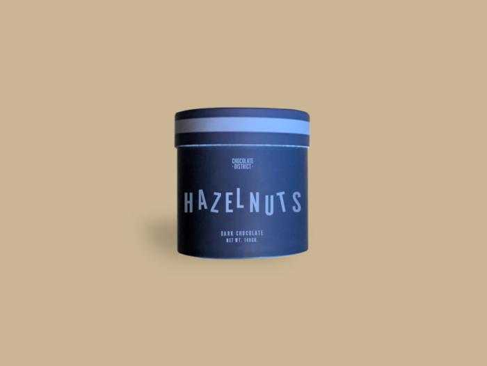 Chocolate District, Dark Chocolate Coated Hazelnuts
